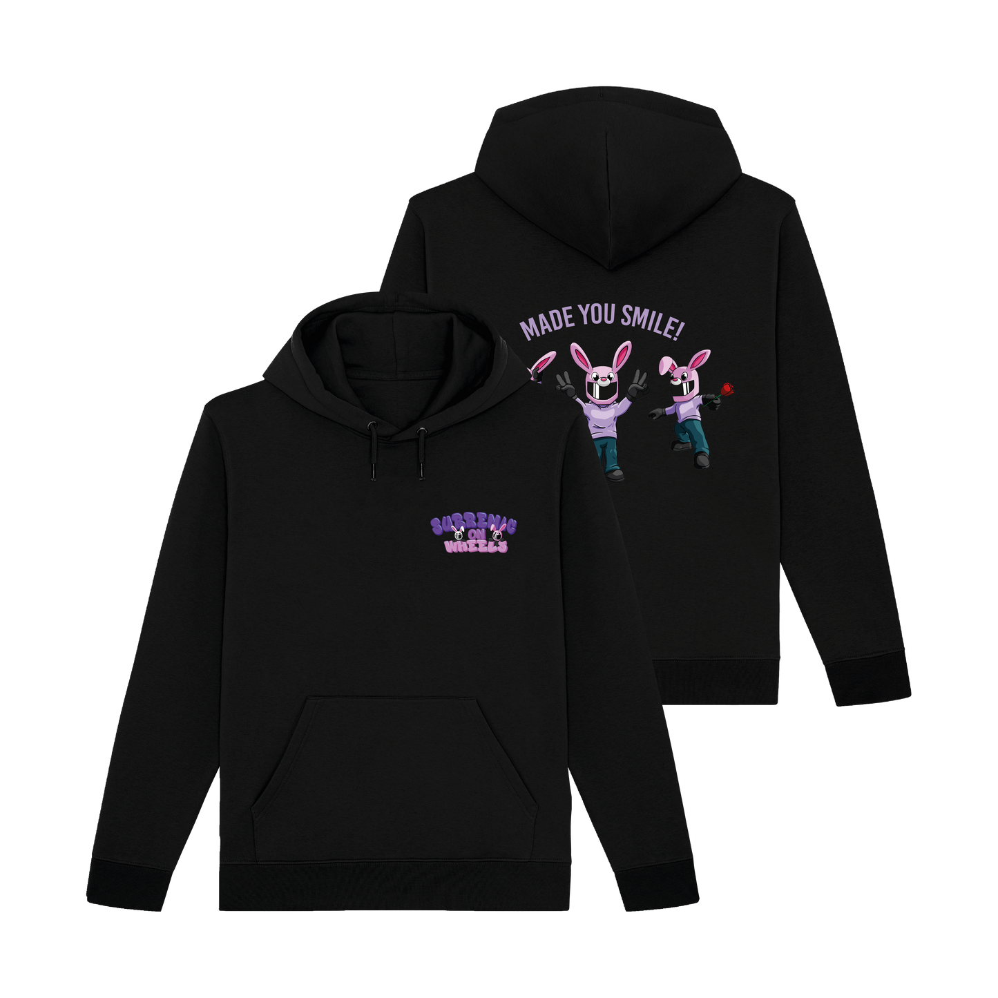 SurrenicOnWheels - Hoodie Bunny ''De Drie Musketiers''